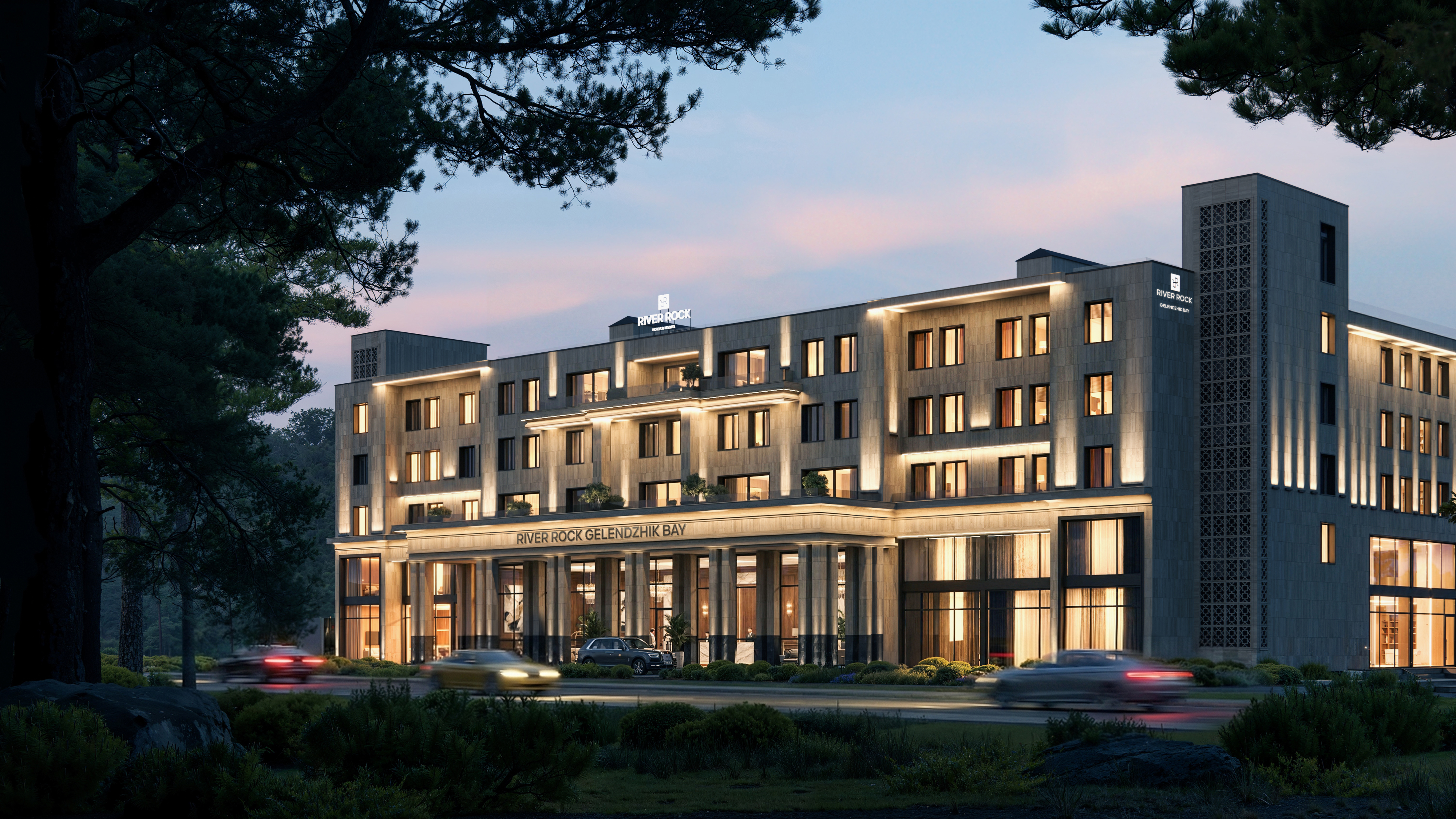 River Rock Gelendzhik Bay  , Black Sea, Russia